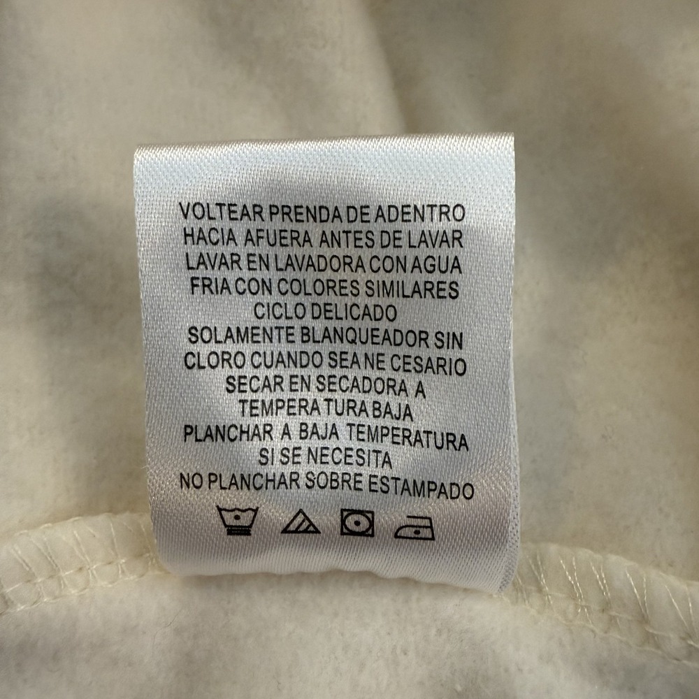 Disney Lion King Sweatshirt Youth Small 3-5 Long Sleeve Hooded Pullover White‎ - Picture 5 of 5